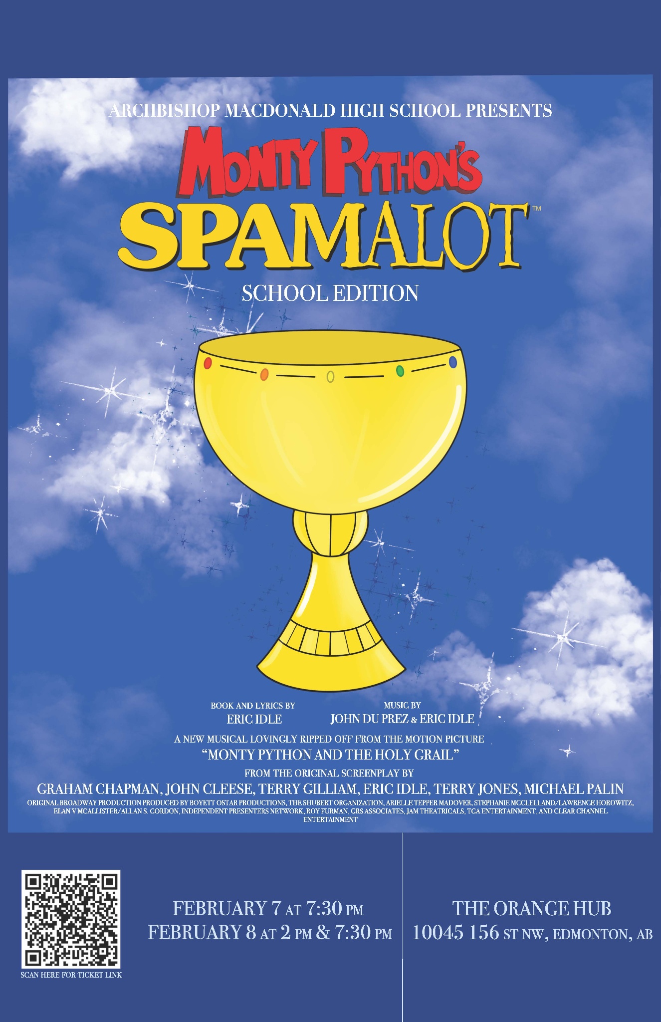 SPAMALOT POSTER 